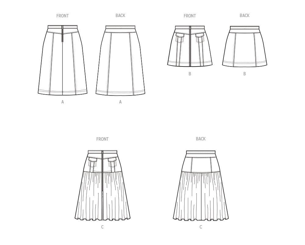 McCalls Skirts M8390 - Image 7