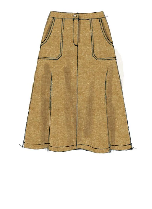 McCalls Skirts, Shorts and Culottes M7475 - Image 6