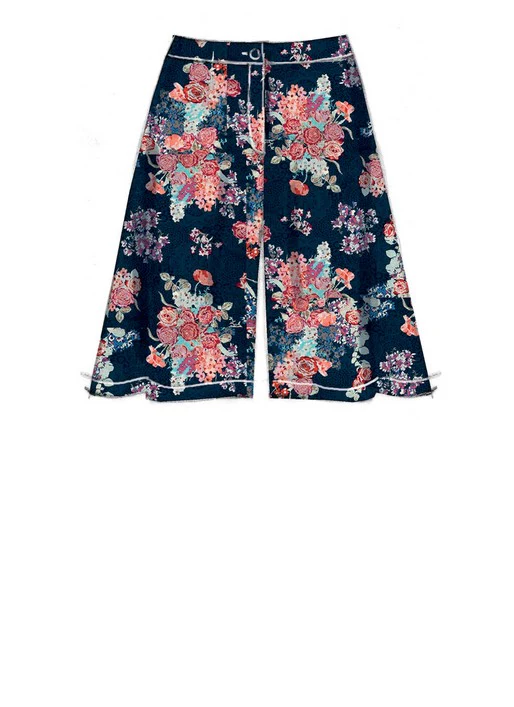 McCalls Skirts, Shorts and Culottes M7475 - Image 7