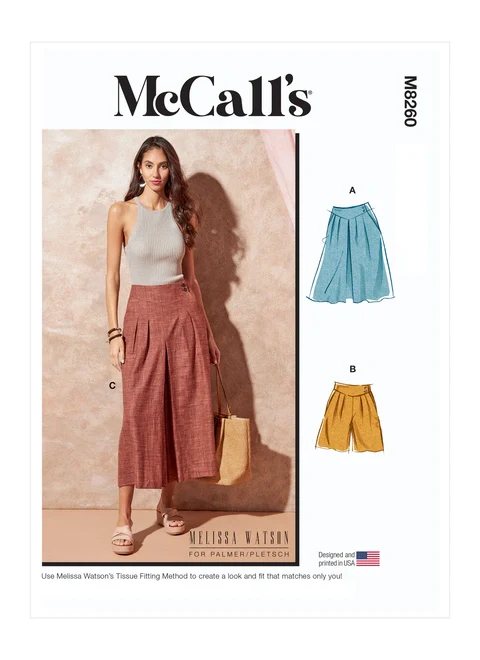 McCalls Skirts, Shorts and Trousers M8260 - Image 2
