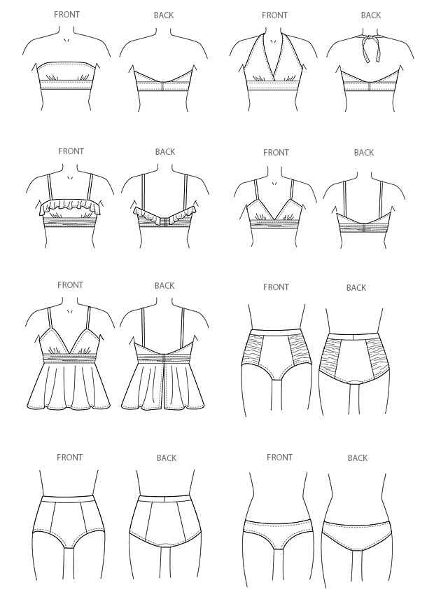 McCalls Swimwear M7168 - Image 3