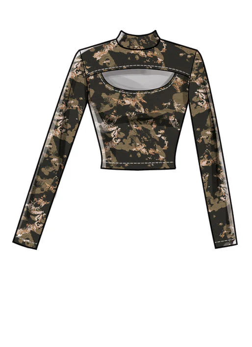 McCalls Top and Bodysuit M8003 - Image 4