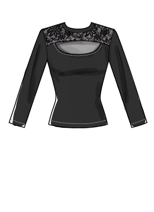McCalls Top and Bodysuit M8003 - Image 5