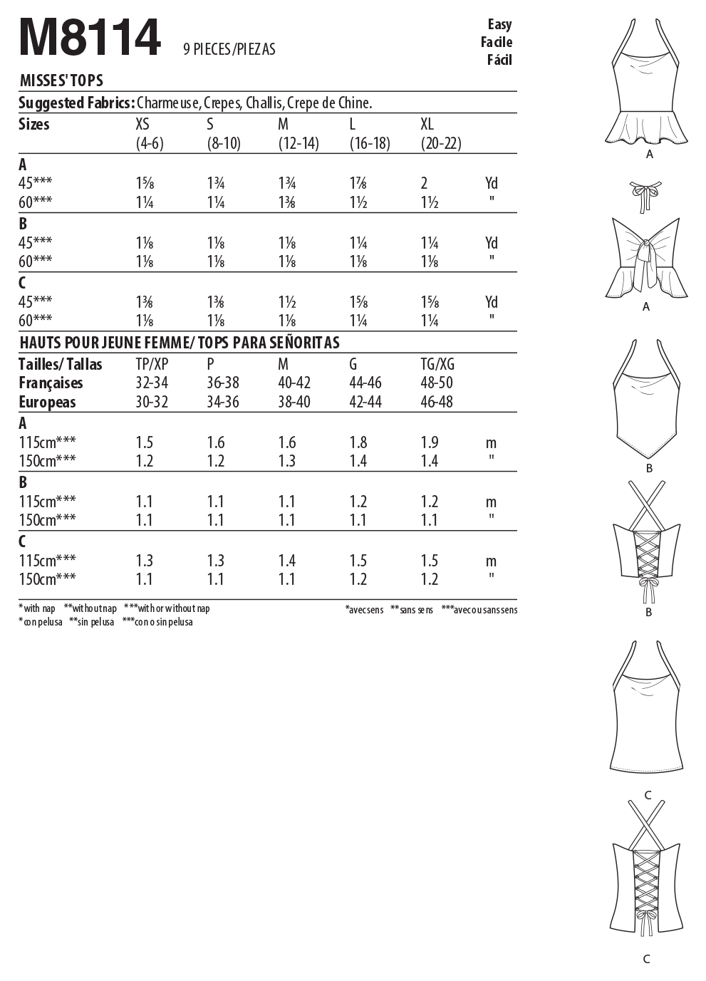 McCalls Top M8114 - Image 8