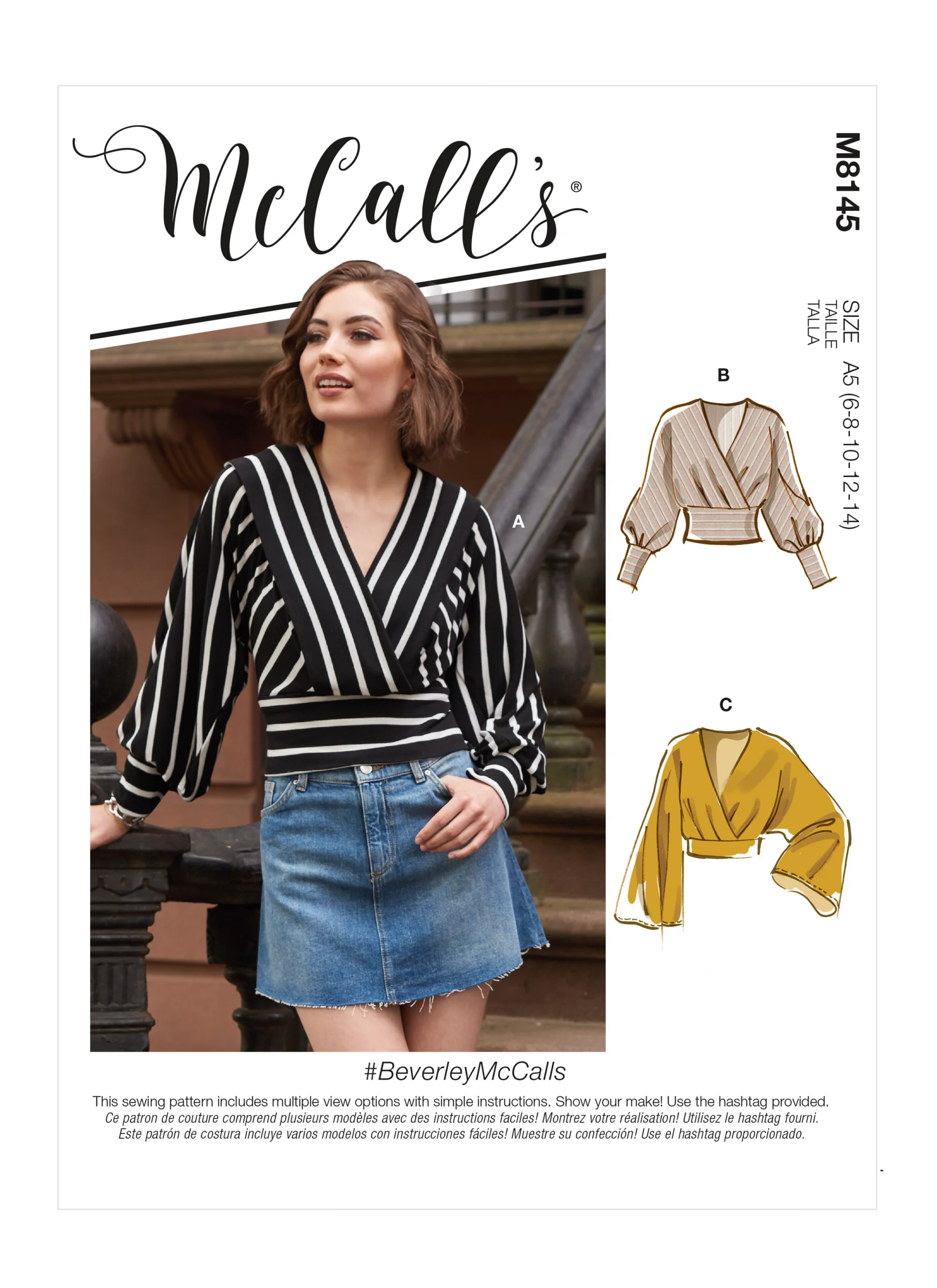 McCalls Top M8145 - Image 2