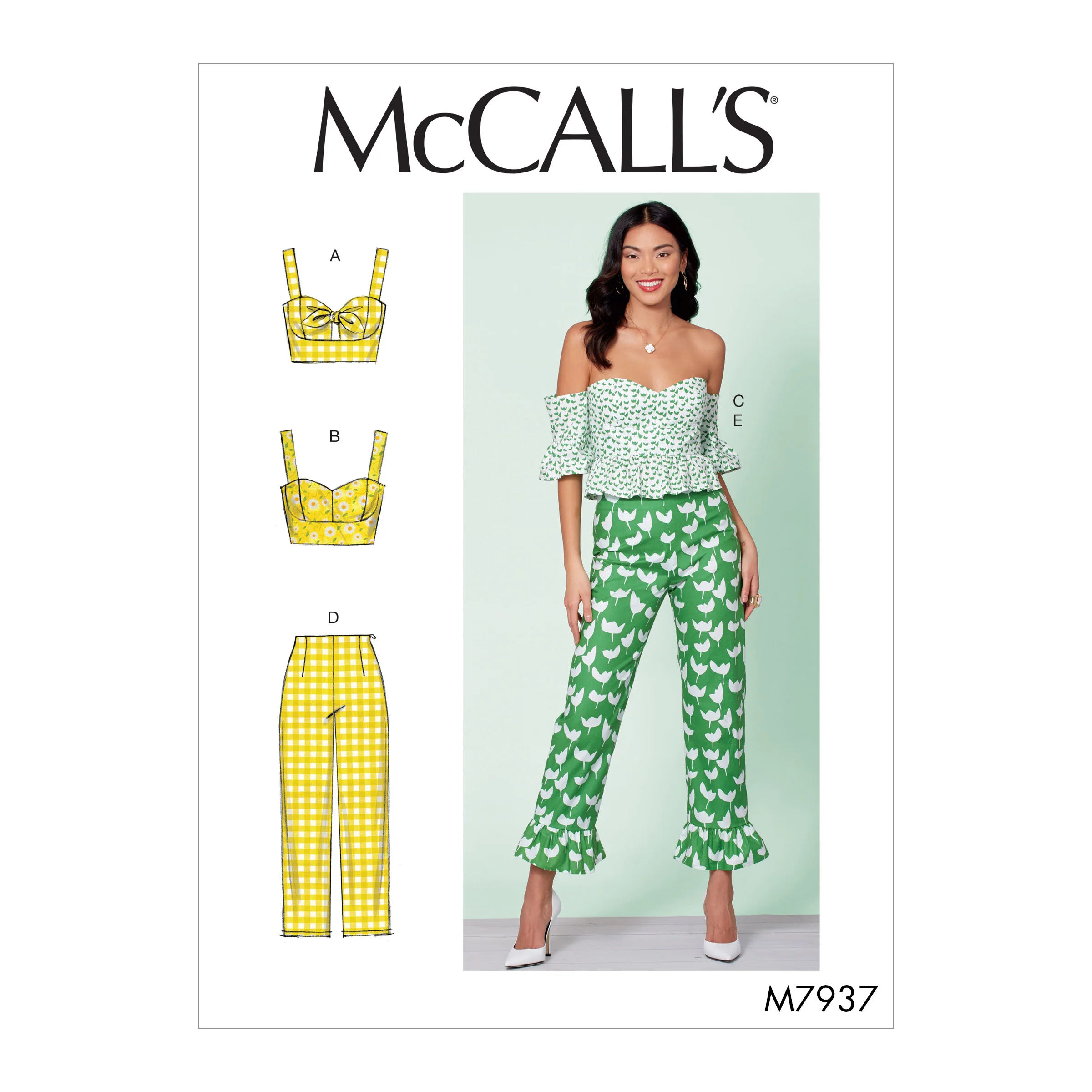 McCalls Tops and Trousers M7937 - Image 8