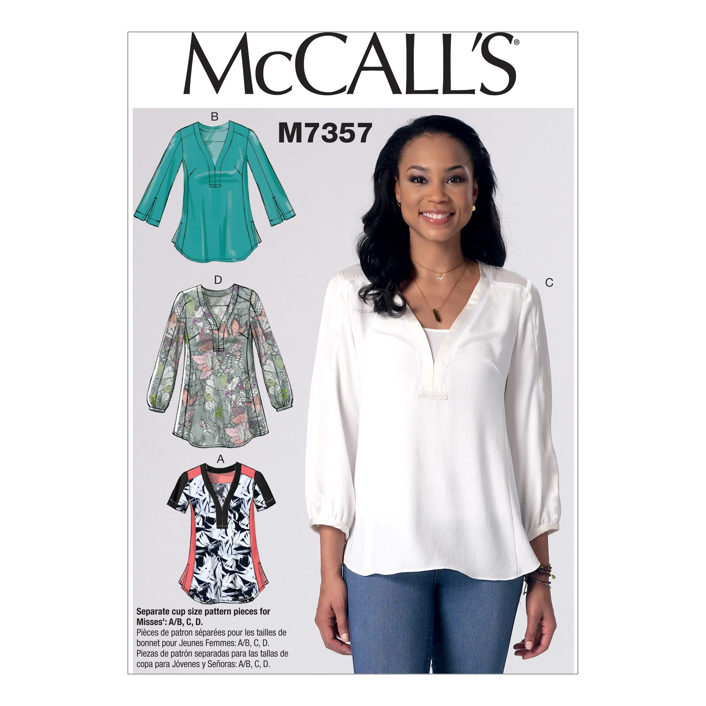 McCalls Tops M7357 - Image 2