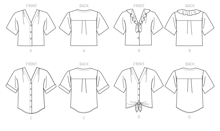 McCalls Tops M7976 - Image 7