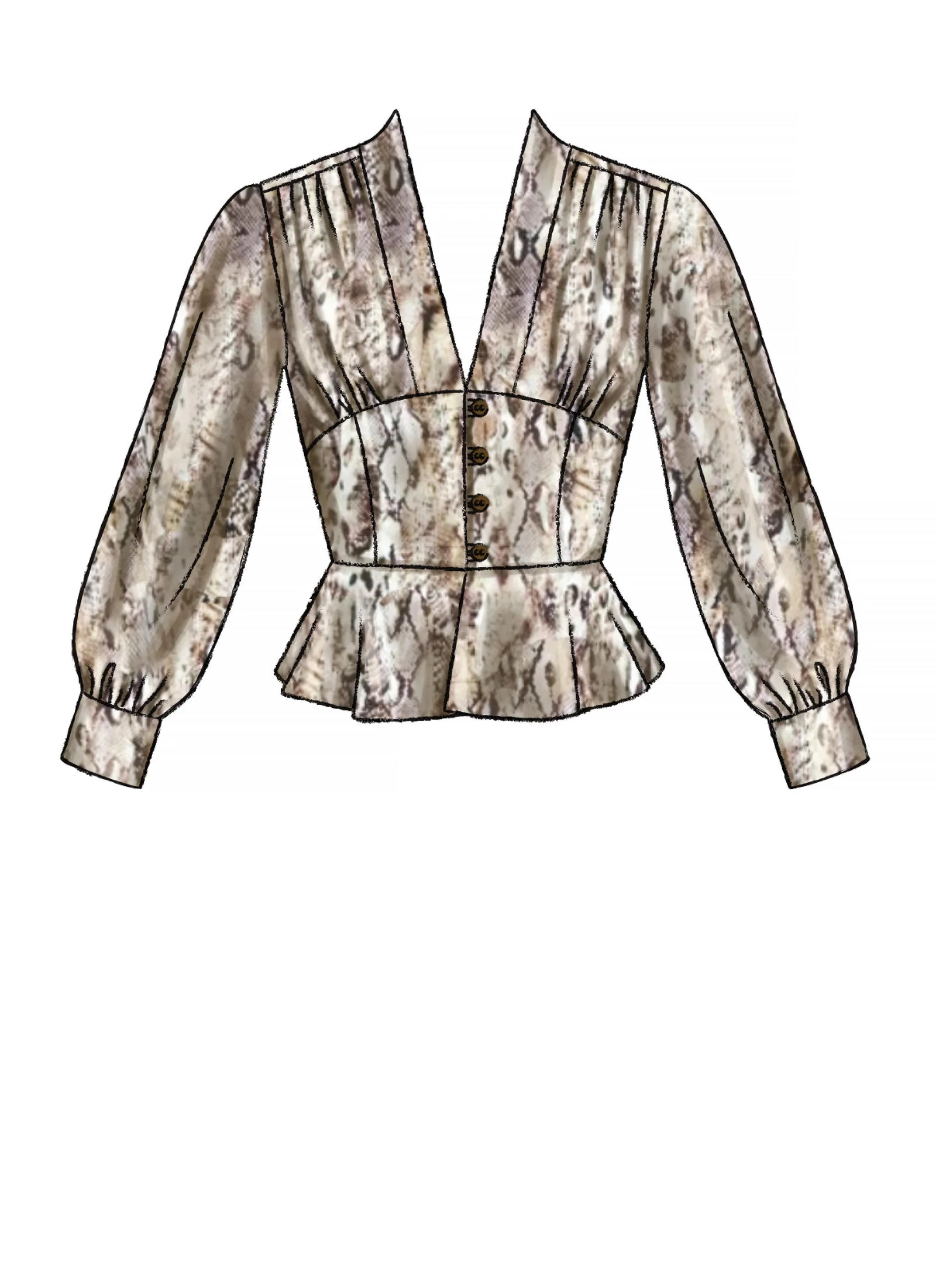 McCalls Tops M7978 - Image 4