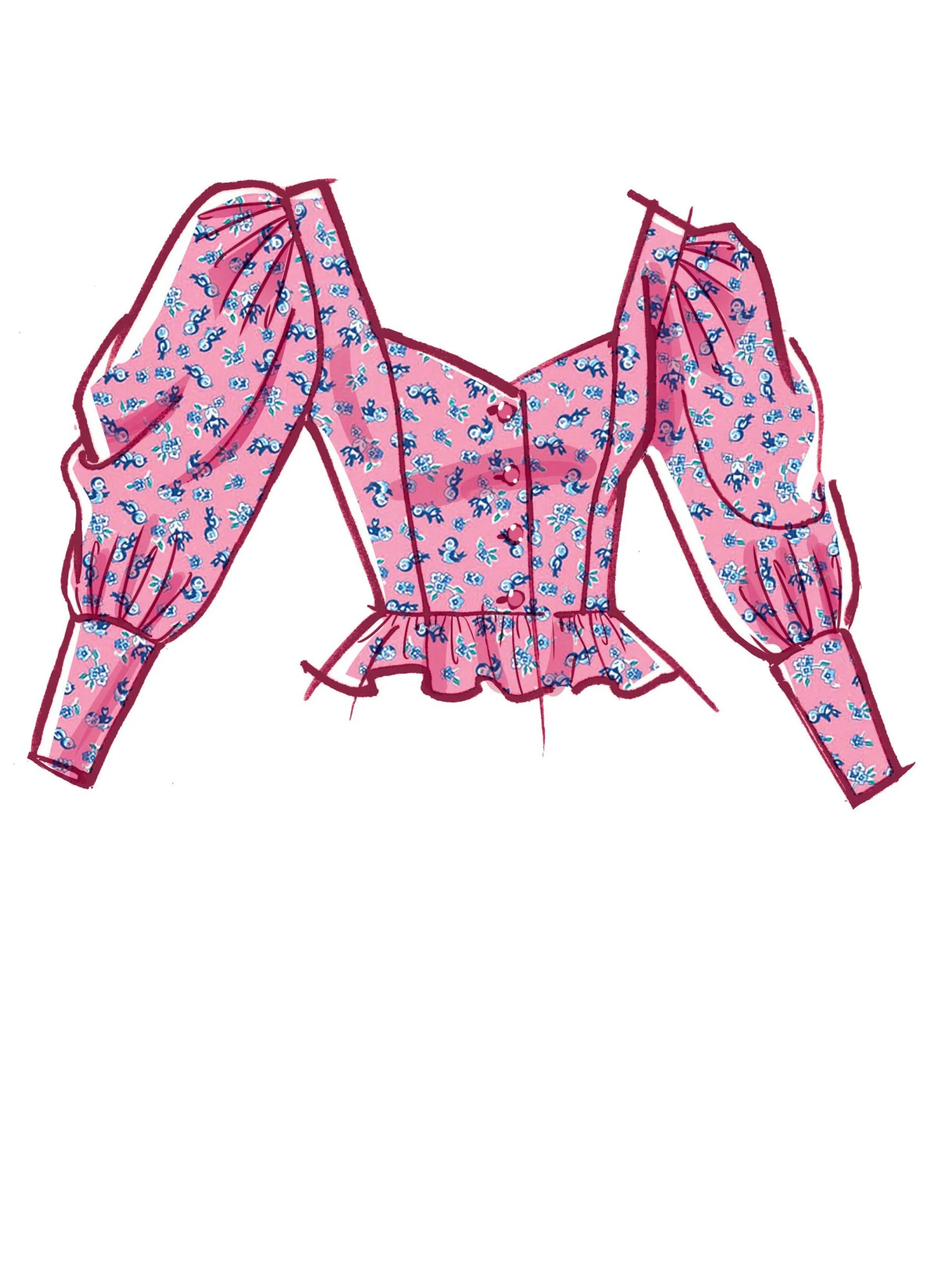 McCalls Tops M8181 - Image 4