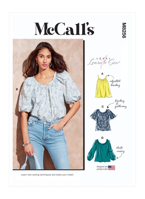 McCalls Tops M8256 - Image 2