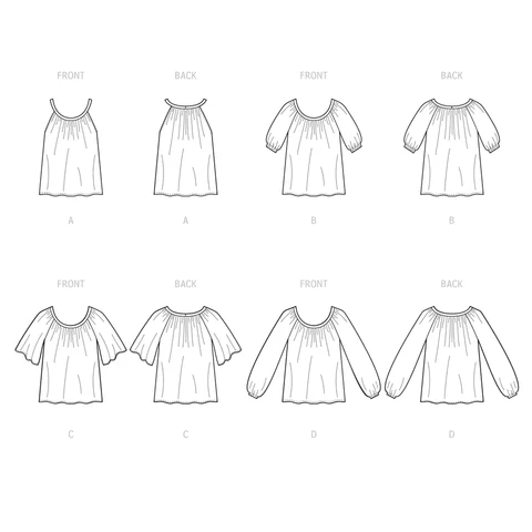 McCalls Tops M8256 - Image 8