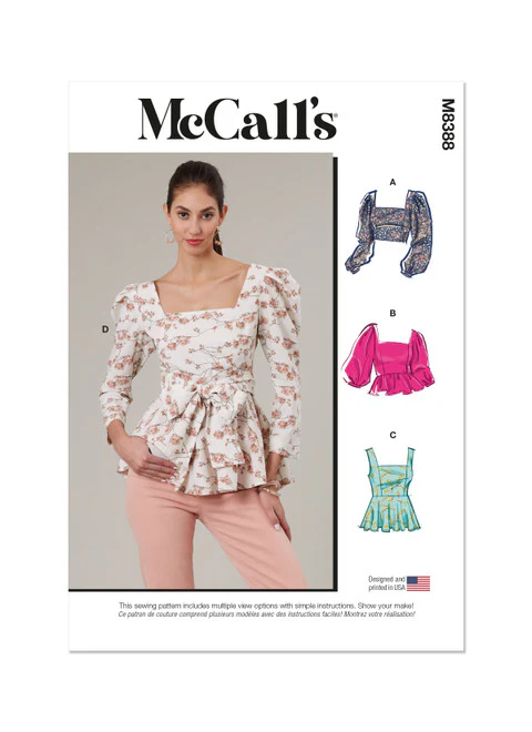McCalls Tops M8388 - Image 2
