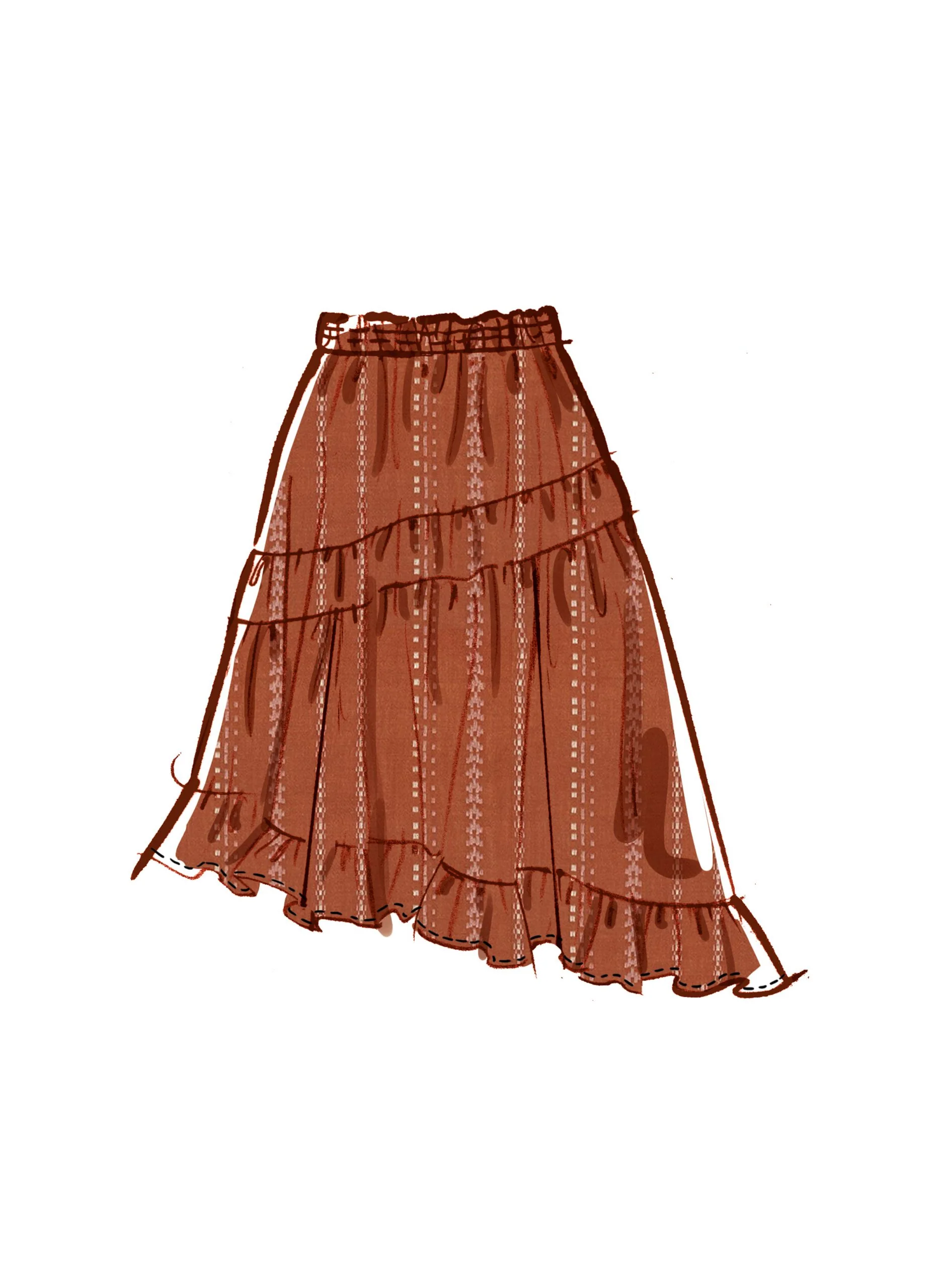 McCalls Tops & Skirts M8483 - Image 7