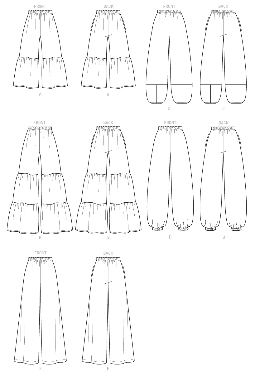 McCalls Trousers M7576 - Image 10