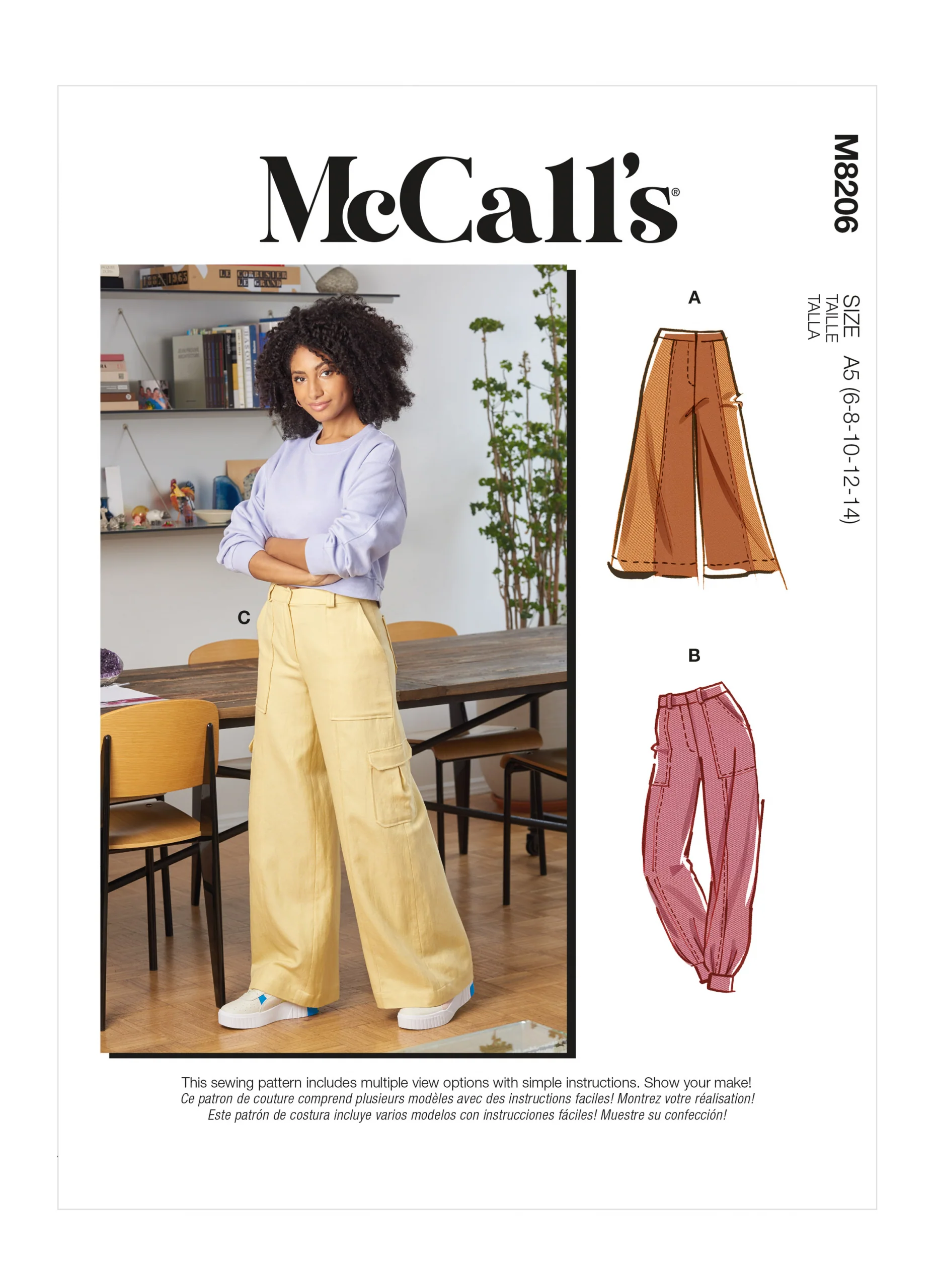 McCalls Trousers M8206 - Image 2