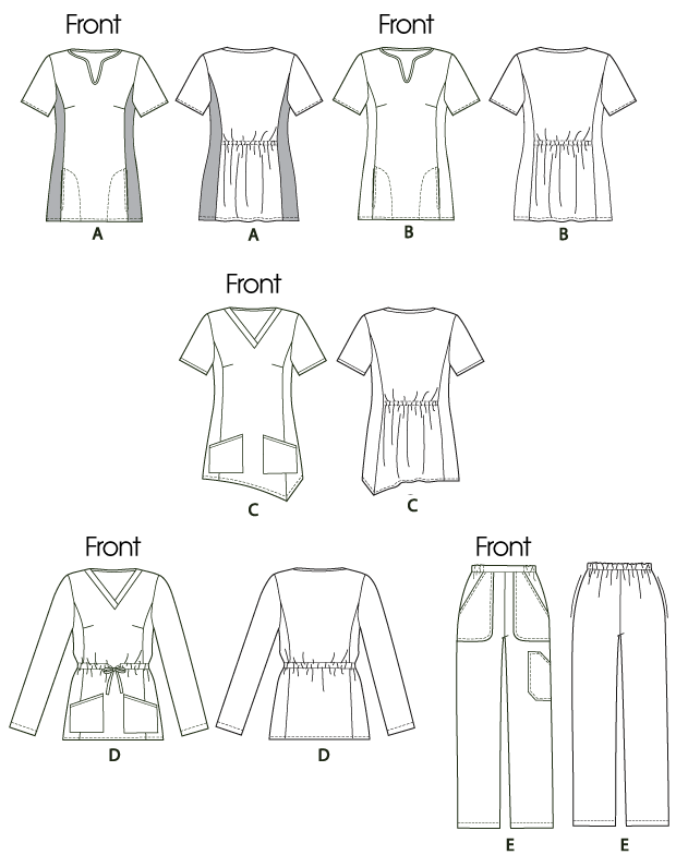 McCalls Uniform M6473 - Image 2