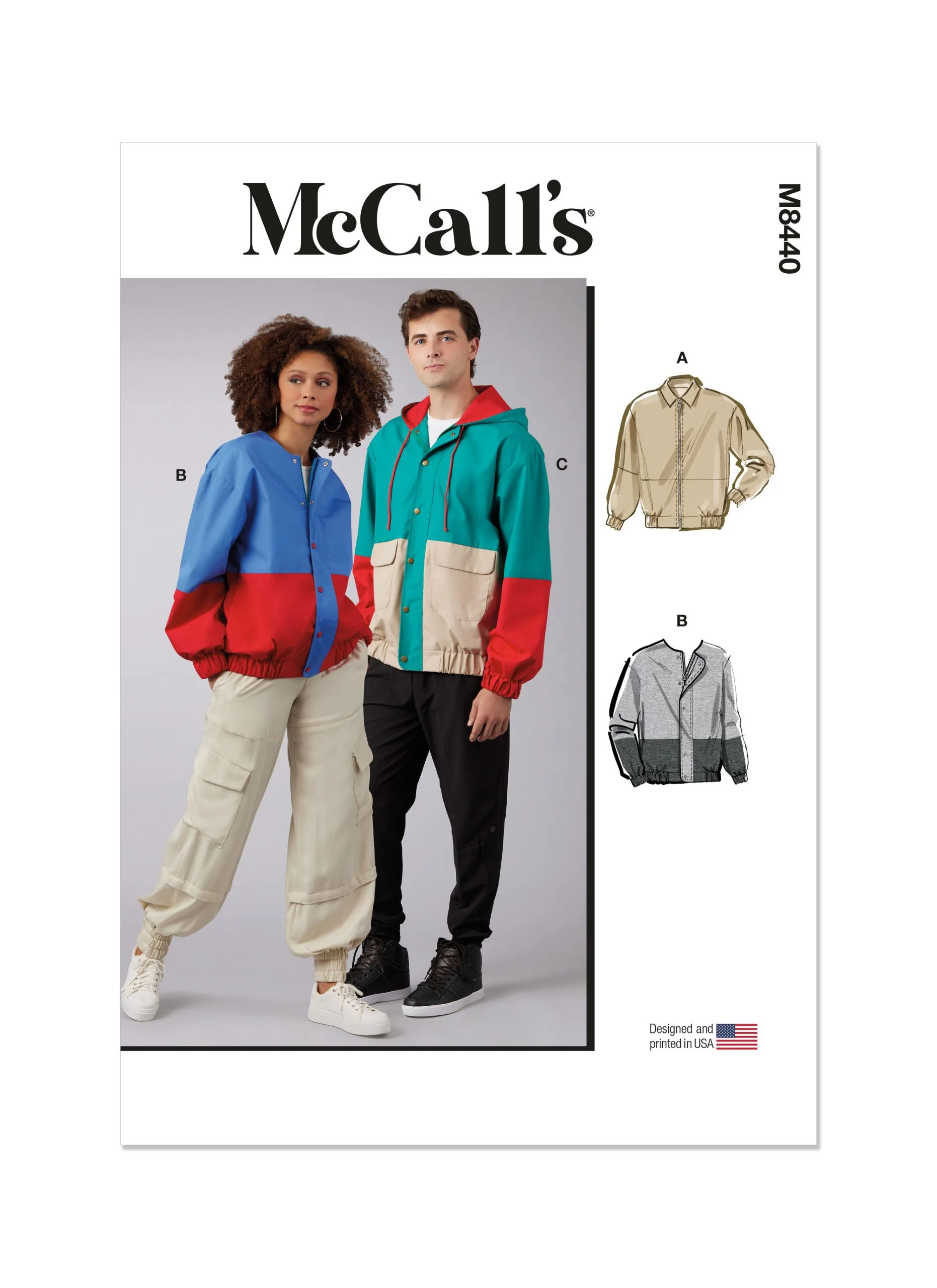 McCalls Unisex Jackets M8440 - Image 2