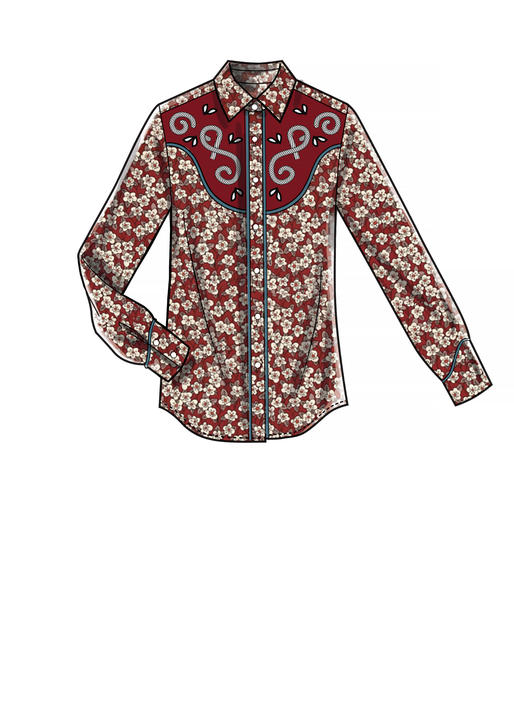 McCalls Unisex Shirt M7980 - Image 8