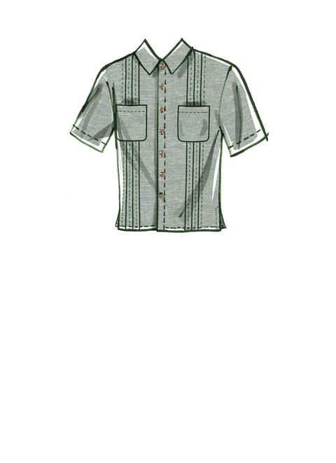 McCalls Unisex Shirts and Hat M8263 - Image 7