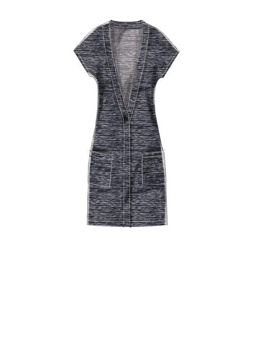 McCalls Vest and Cardigans/Coatigans M7476 - Image 6