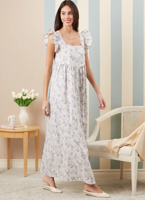 McCalls Vintage Nightwear M8381 - Image 3