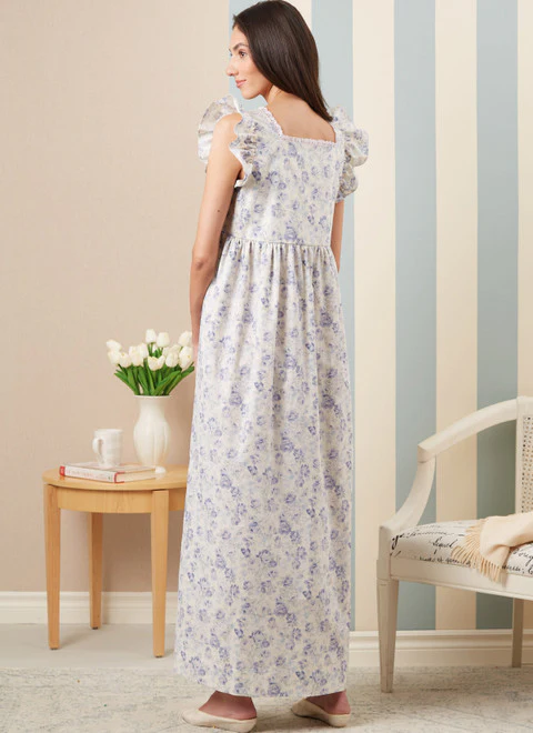 McCalls Vintage Nightwear M8381 - Image 6