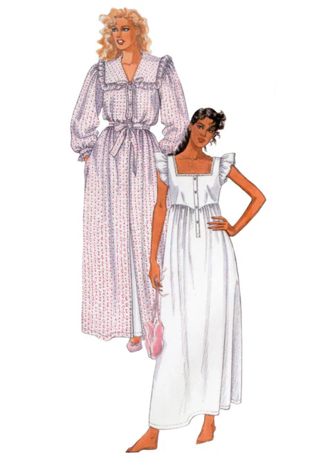 McCalls Vintage Nightwear M8381 - Image 7