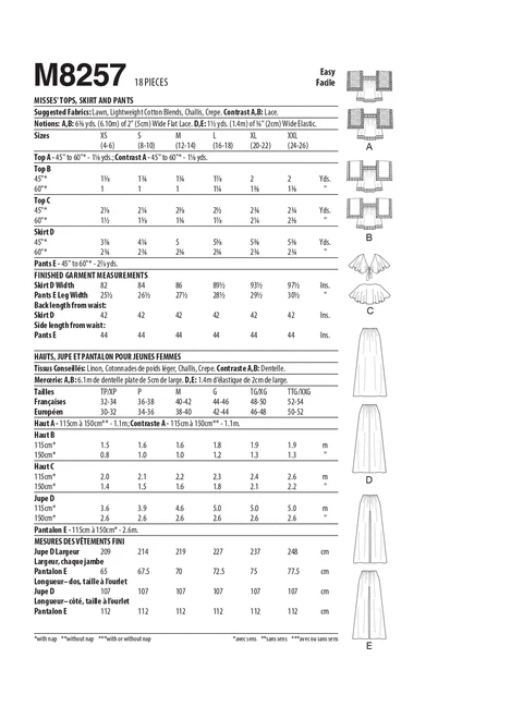 McCalls Vintage Outfit M8257 - Image 7