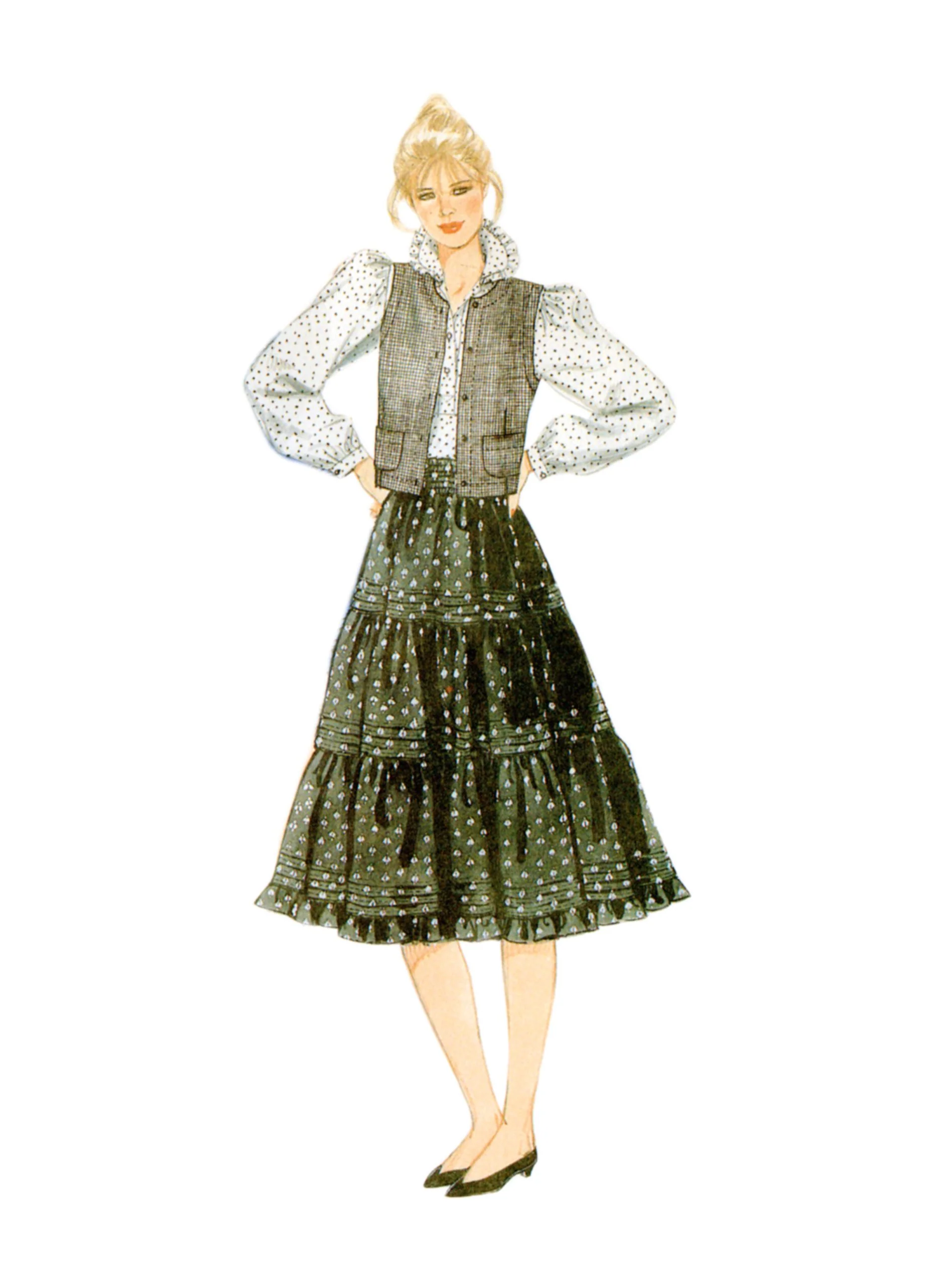 McCalls Vintage Outfit M8463 - Image 9