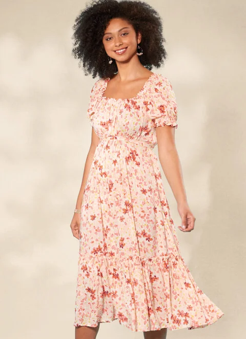 McCalls Vintage Wrap Dress M8358 - Image 3