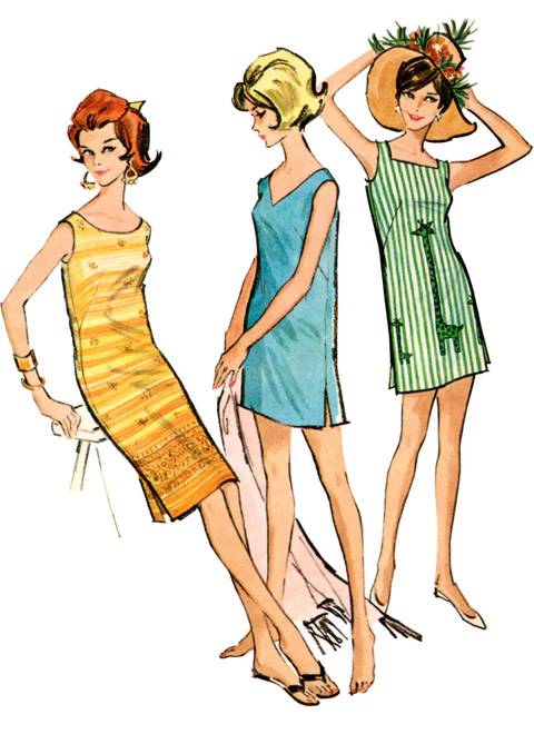 McCalls Vintages Dresses M8402 - Image 3