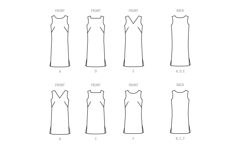 McCalls Vintages Dresses M8402 - Image 6