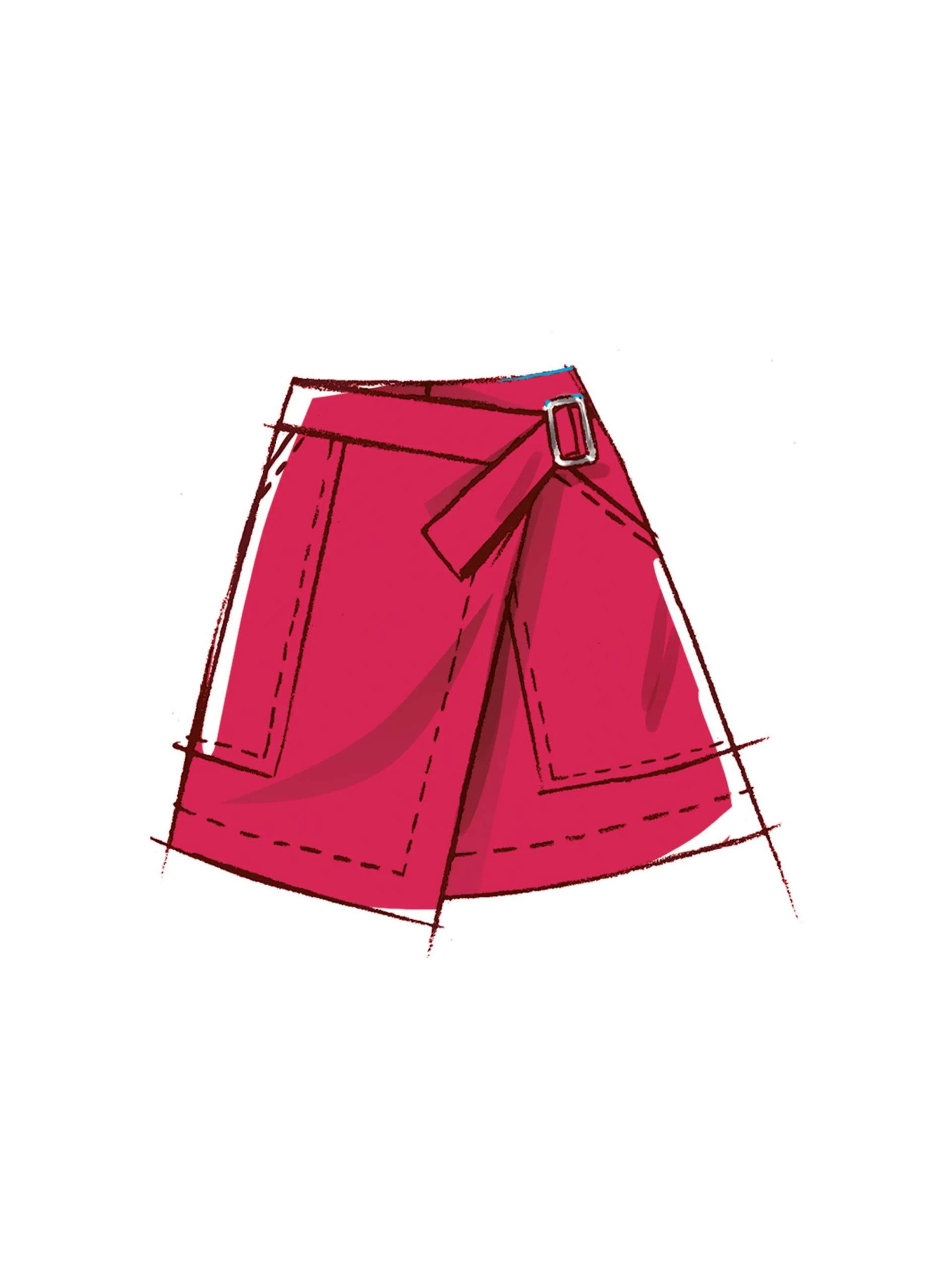 McCalls Wrap Skirts M8479 - Image 5