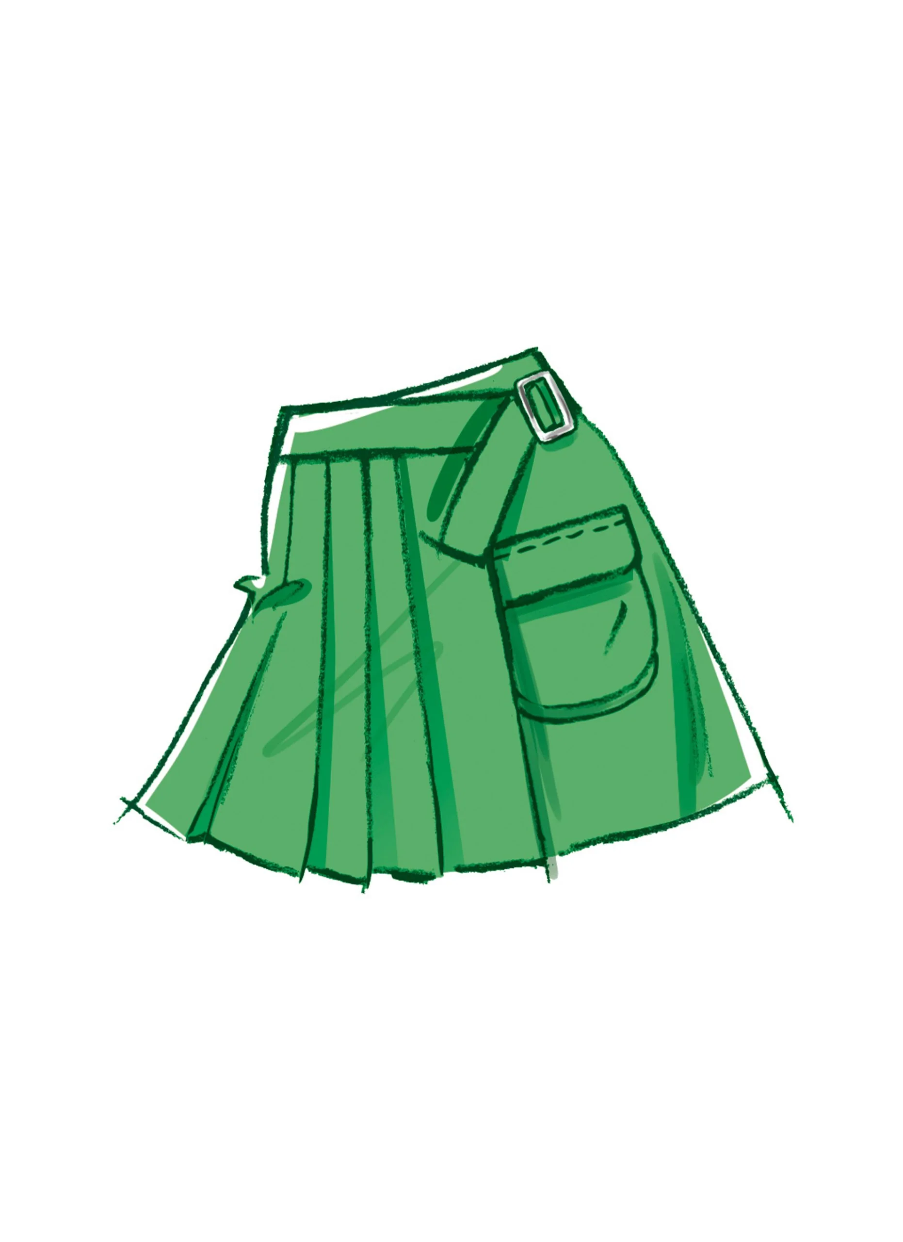 McCalls Wrap Skirts M8479 - Image 6