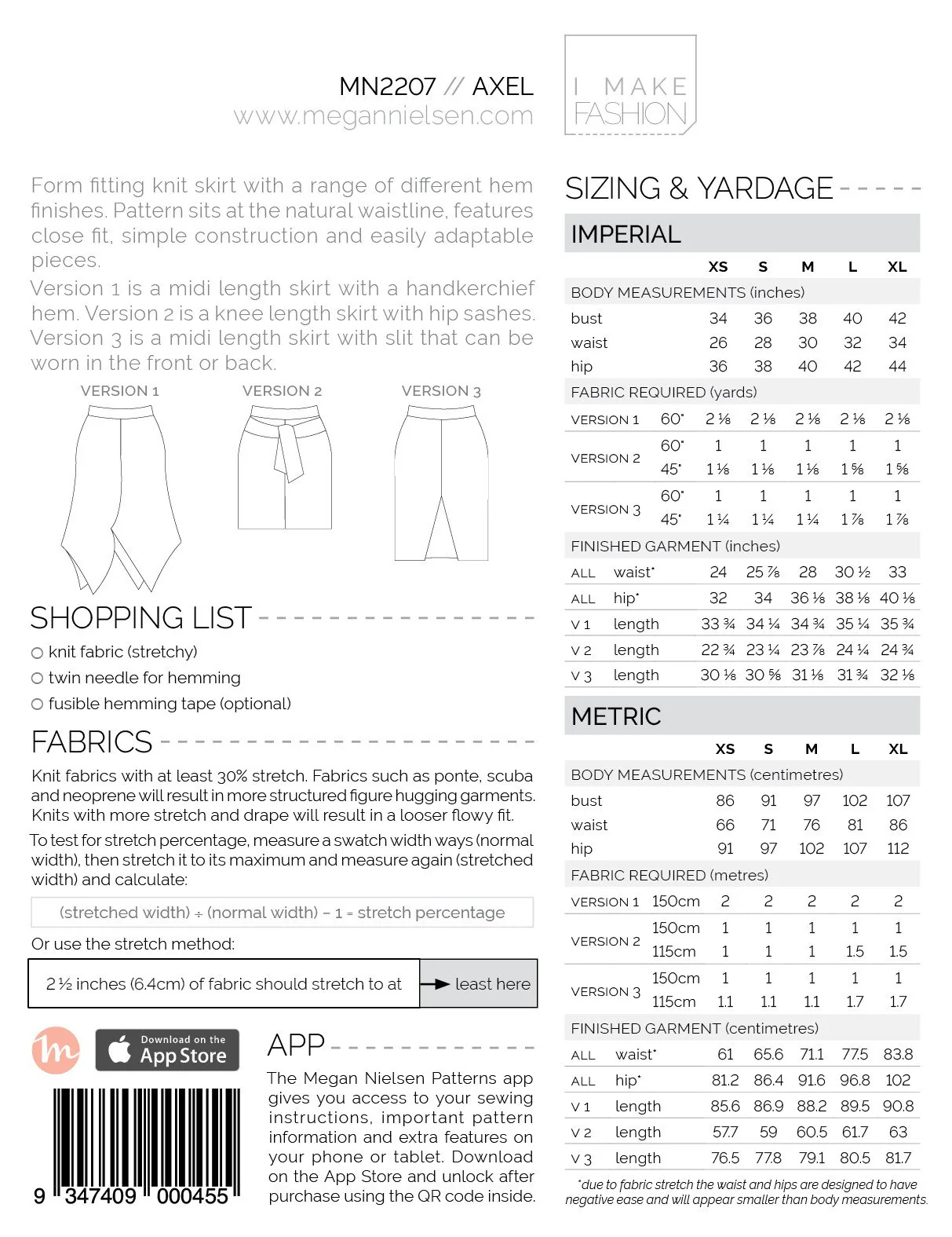 Megan Nielsen Axel Skirt - Image 15