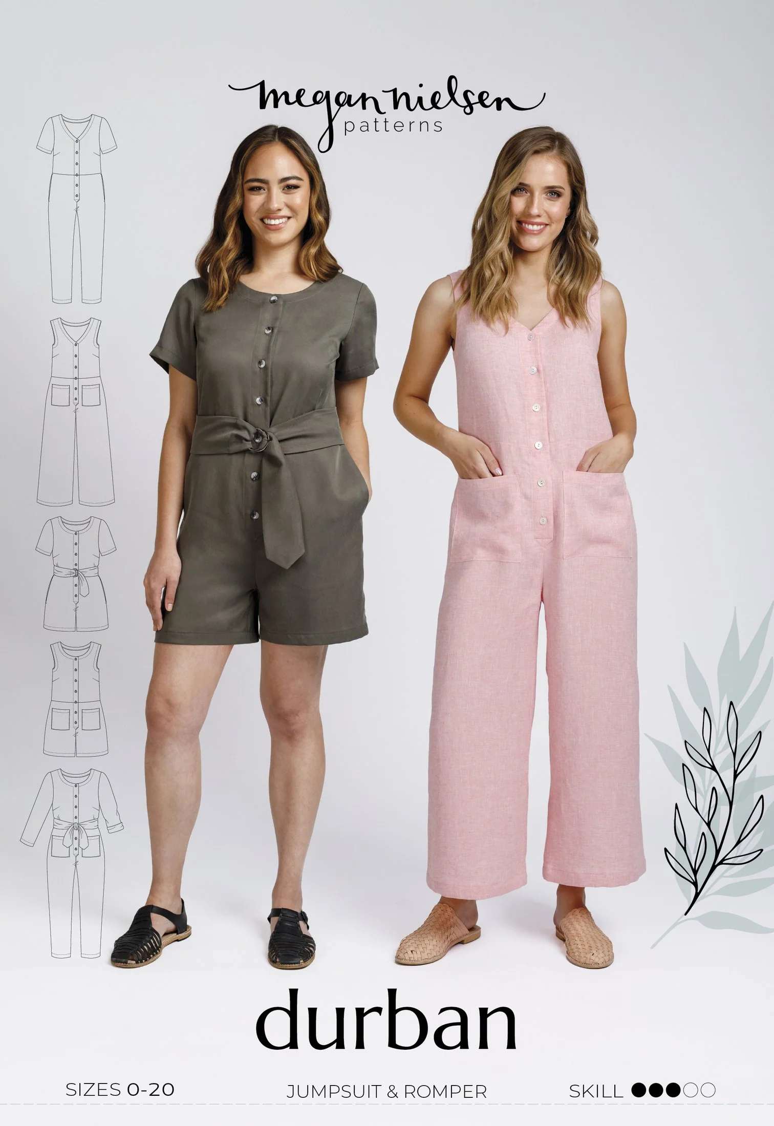 Megan Nielsen Durban Jumpsuit and Romper - Image 25