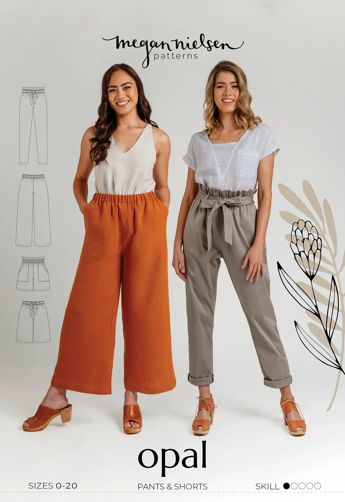 Megan Nielsen Opal Pants and Shorts - Image 21