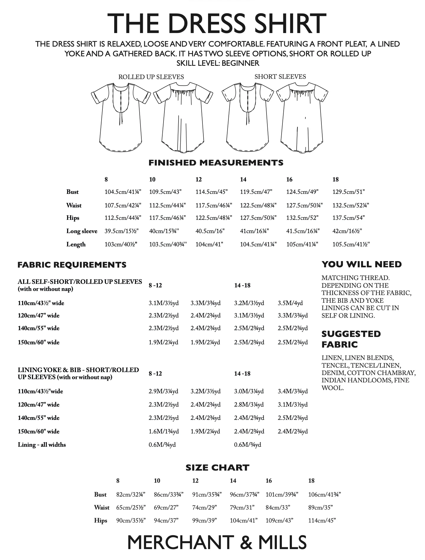 Merchant & Mills Dress Shirt - Image 8