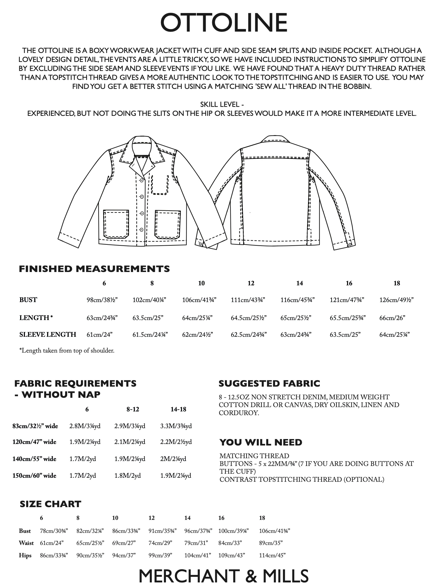 Merchant & Mills Ottoline Jacket - Image 24