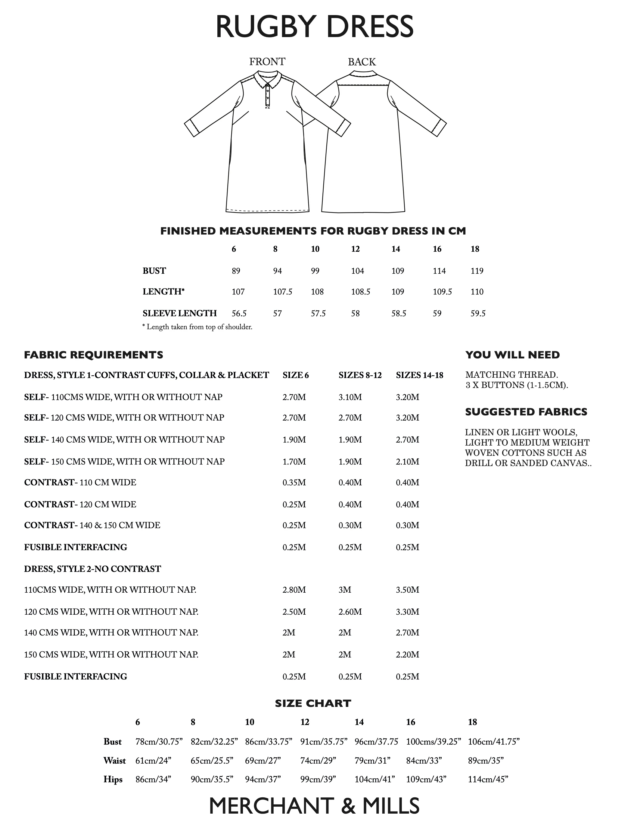Merchant & Mills Rugby Dress - Image 15