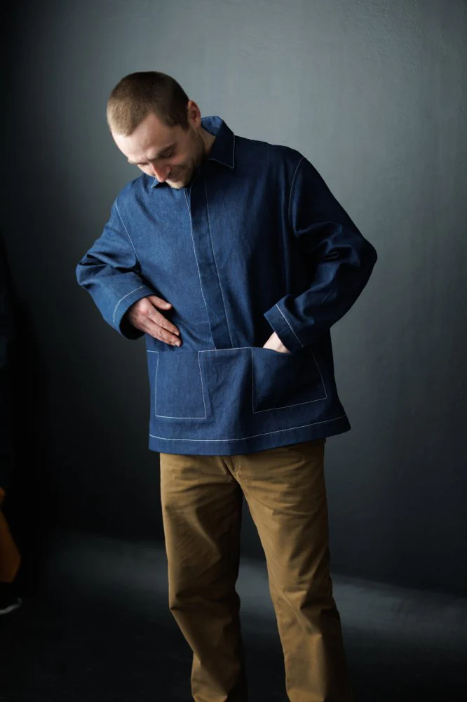 Merchant & Mills Unisex Ludlow Top - Printed copy shop (+£7.00)
