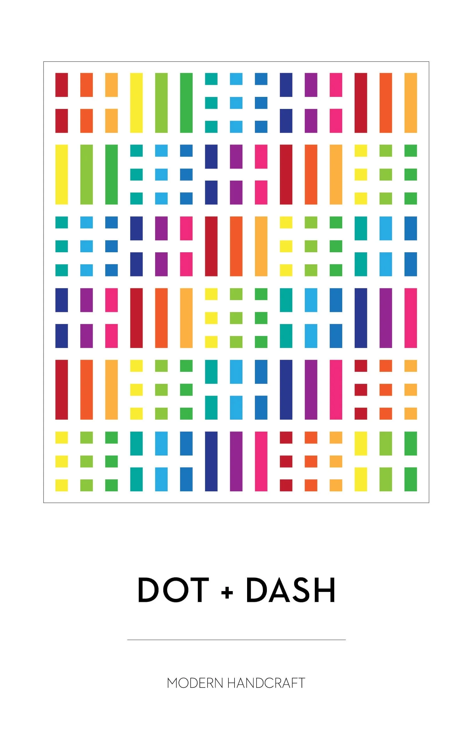 Modern Handcraft Dot and Dash Quilt - Image 5