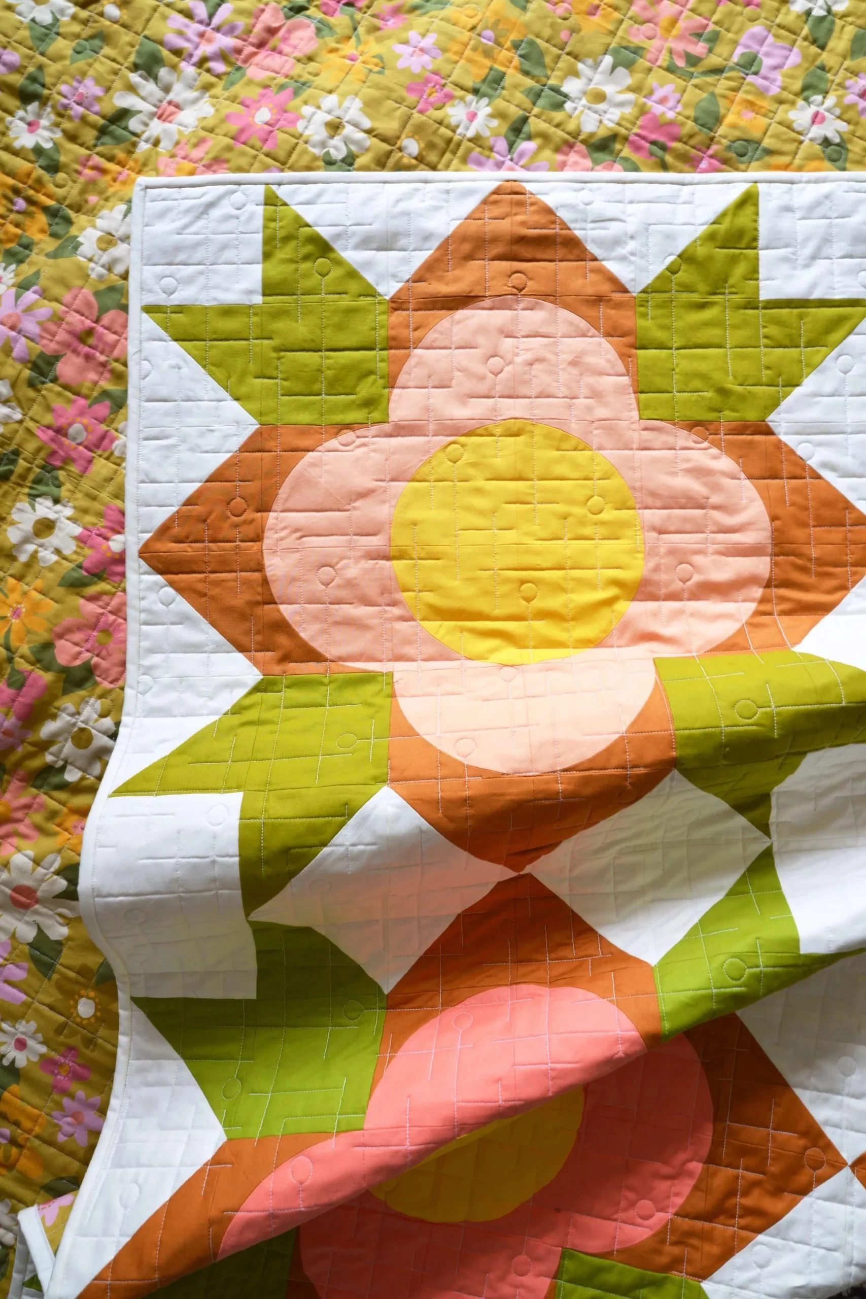 Modern Handcraft Flower Shop Quilt - Image 2
