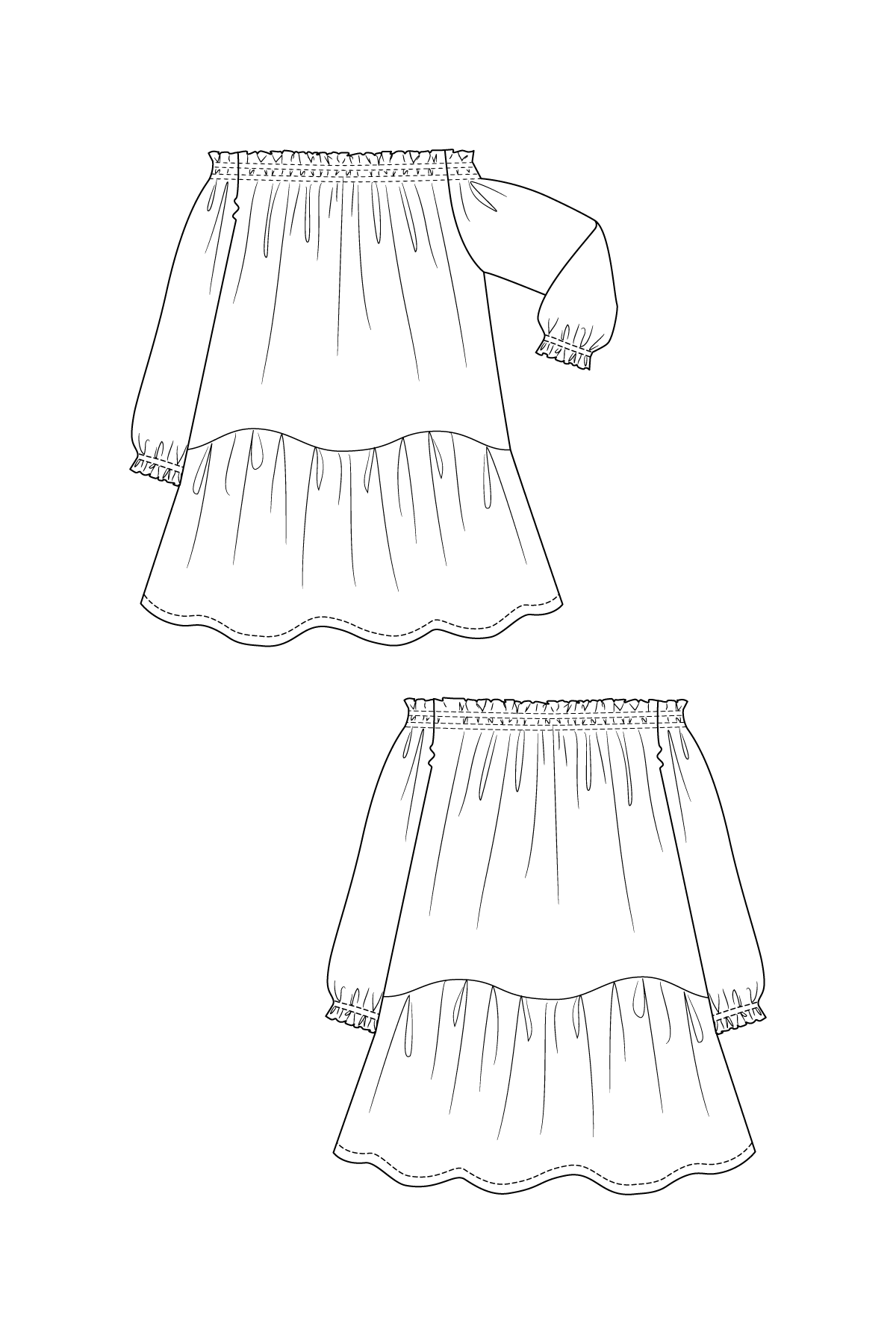 Named Ilma Smock Dress and Top - Image 11