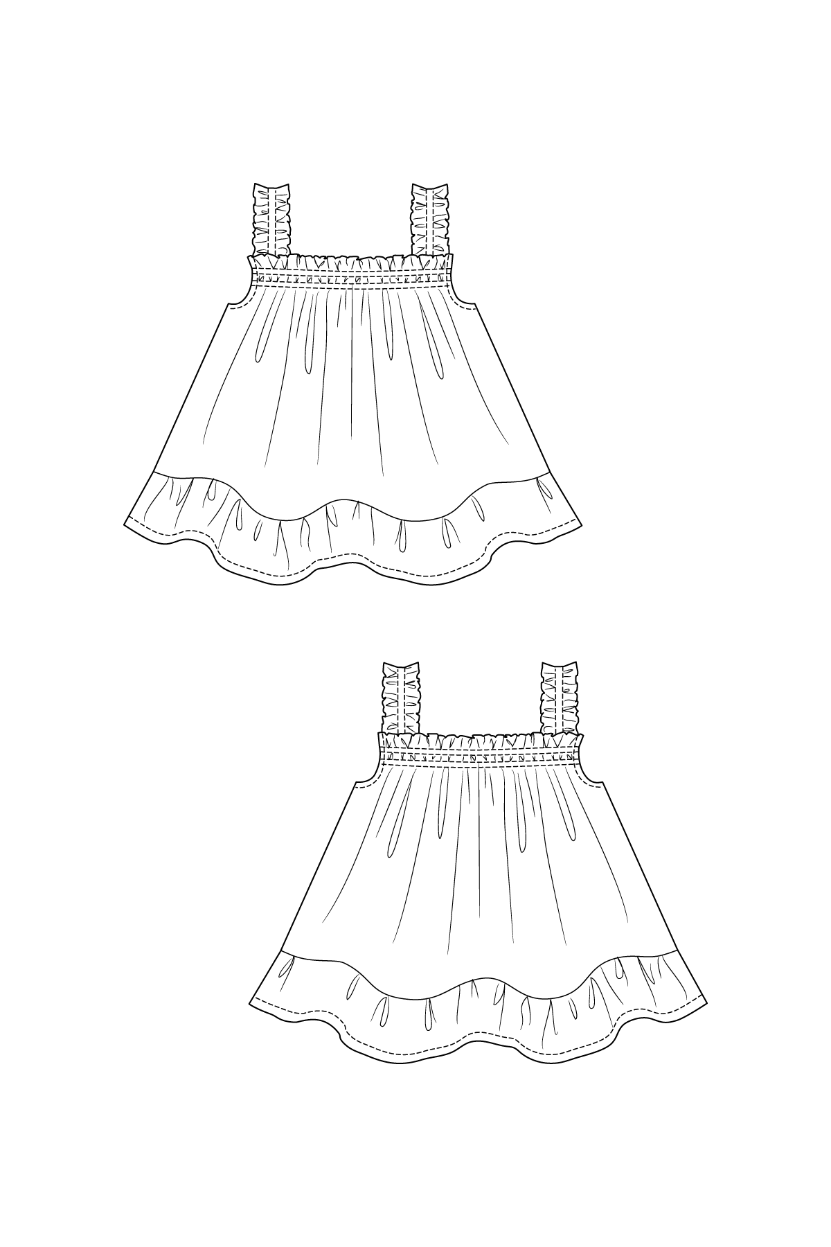 Named Ilma Smock Dress and Top - Image 12