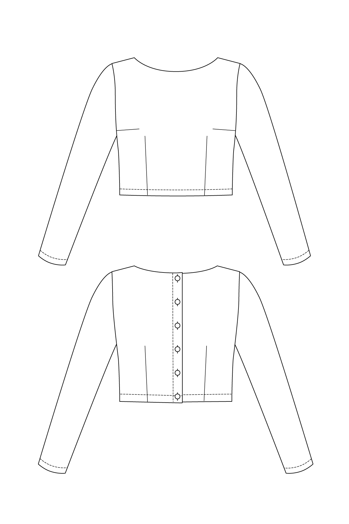 Named Kanerva Button-back Tee - Image 4