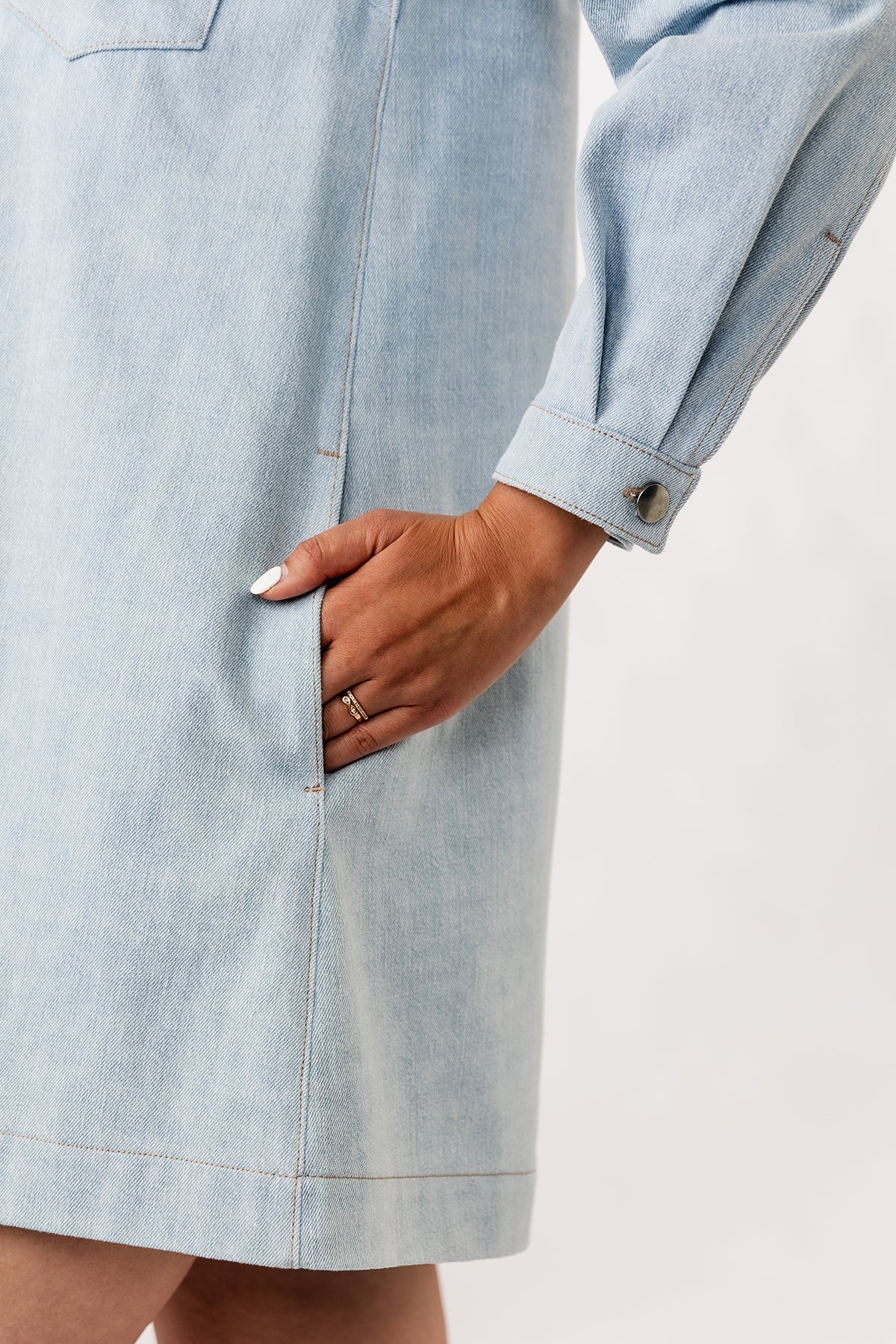 Named Loviisa Denim Dress - Image 7