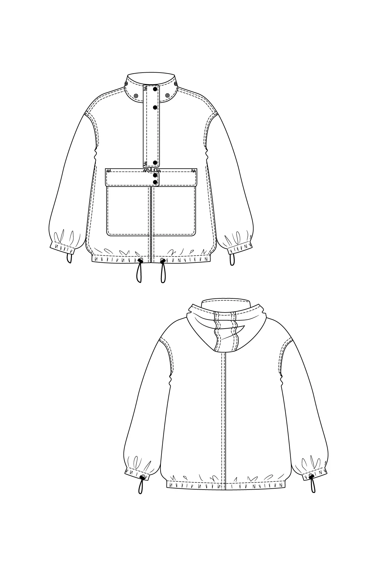 Named Sirkka Hooded Jacket - Image 7