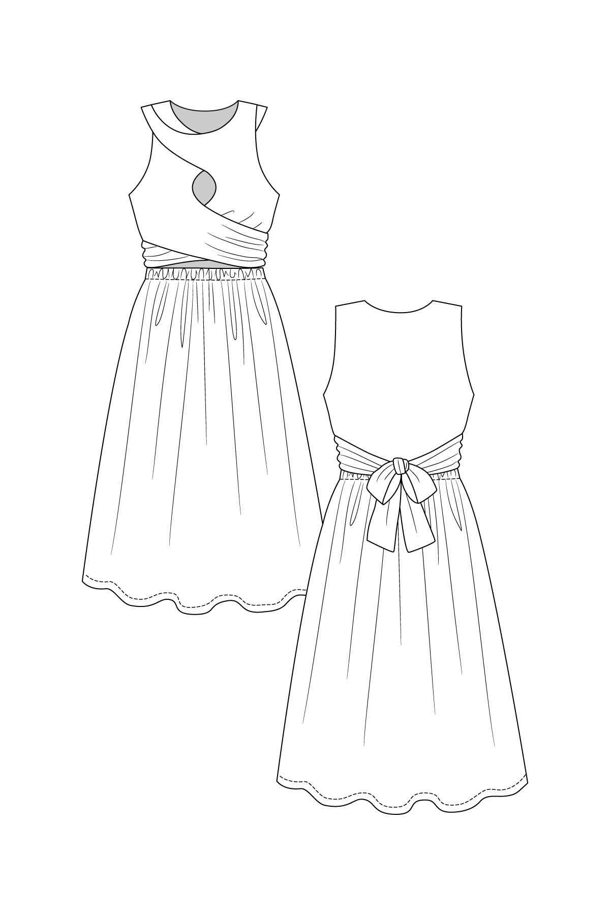 Named Sisko Interlace Dress and Top - Image 11